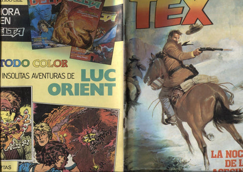 Tex primera serie numero 02: La noche de los asesinos (numerado 1 en interior)