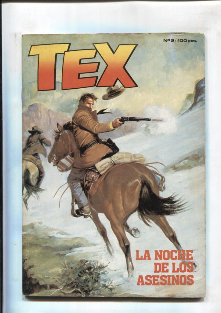 Tex primera serie numero 02: La noche de los asesinos (numerado 2 en interior)