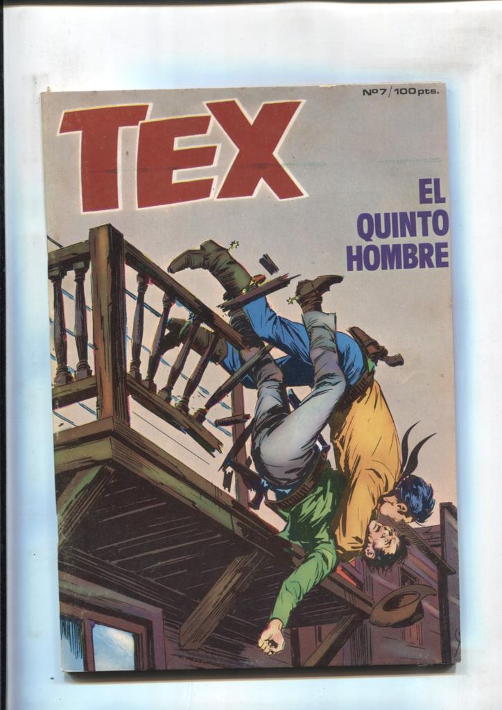 Tex primera serie numero 07: El quinto hombre (numerado 2 en interior)