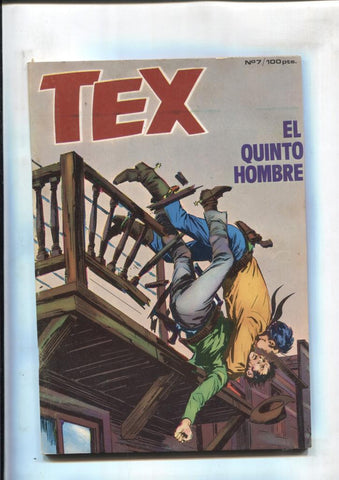 Tex primera serie numero 07: El quinto hombre (numerado 2 en interior)