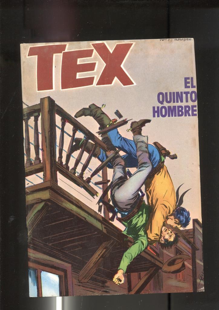 Tex primera serie numero 07: El quinto hombre (numerado 6 en interior)