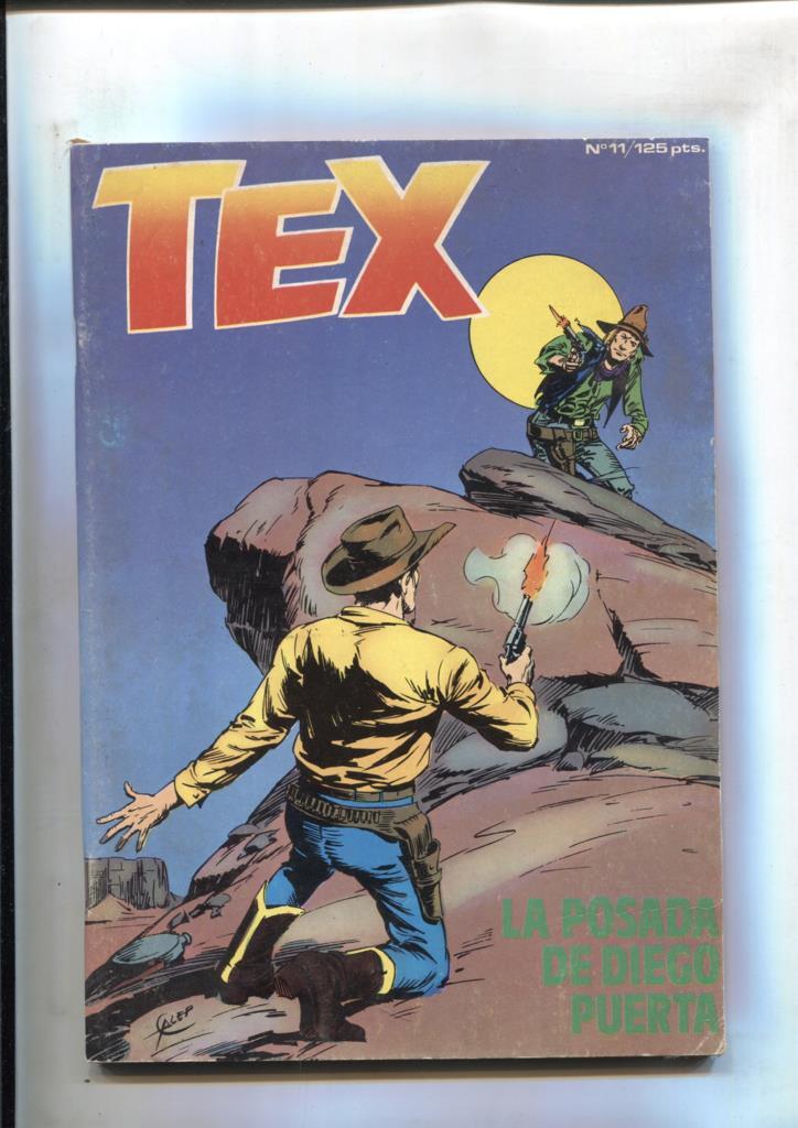 Tex primera serie numero 11: La posada de Diego Puerta (numerado 1 en interior)