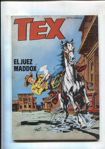 Tex primera serie numero 13: El juez Maddox