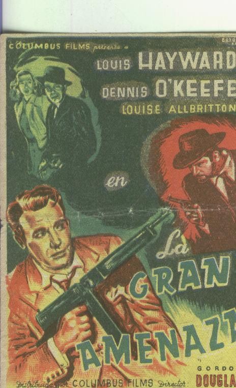 Programas de cine: La gran amenaza- NO CONFUNDIR CON LA PELICULA