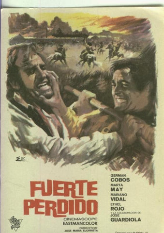 Programas de cine: Fuerte perdido