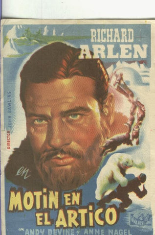 Programas de cine: Motin en el artico