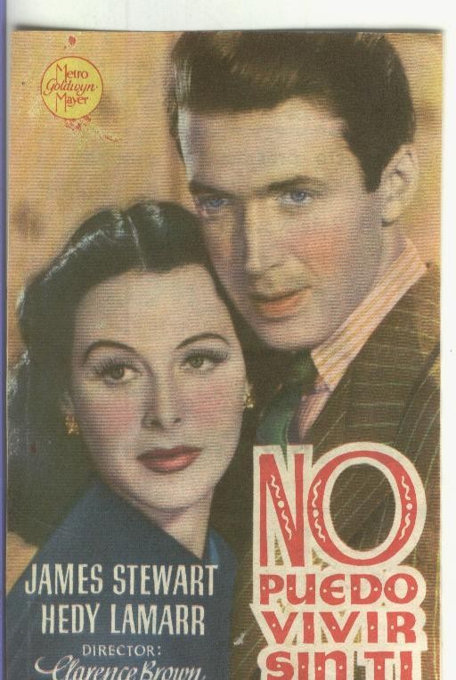 Programas de cine: No puedo vivir sin ti