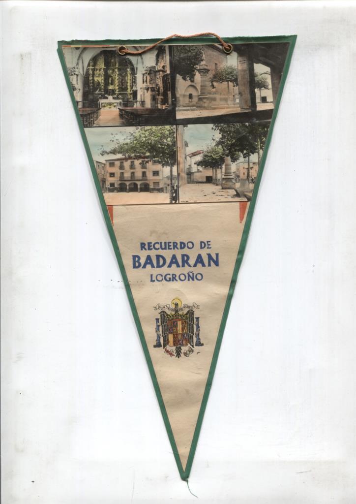 BANDERIN: Recuerdo de BADARAN, Logroño