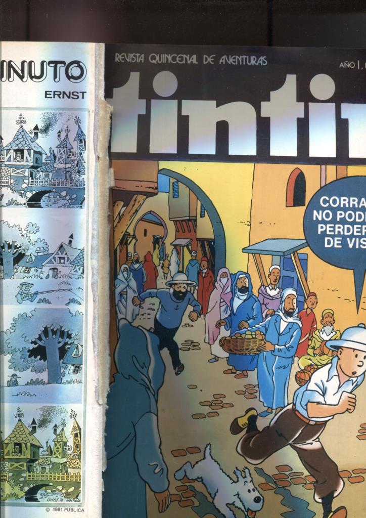 Tintin de Bruguera numero 07: procede de retapado editorial