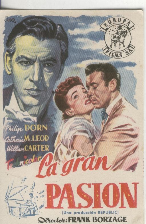 Programas de cine: La gran pasion