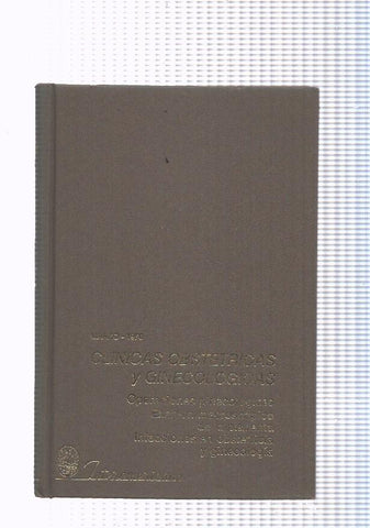 Clinicas obstetricas y ginecologias marzo 1976.Operaciones ginecologicas