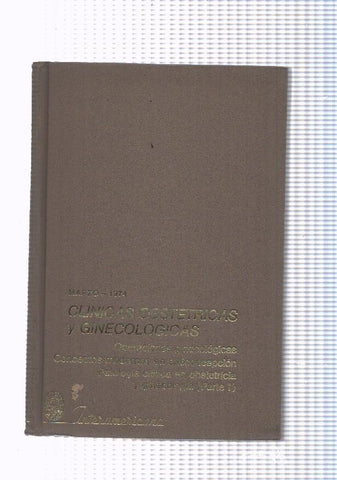 Clinicas obstetricas y ginecologias marzo 1974. Operaciones ginecologicas