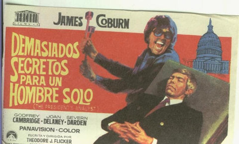 Programas de cine: Demasiados secretos para un hombre solo