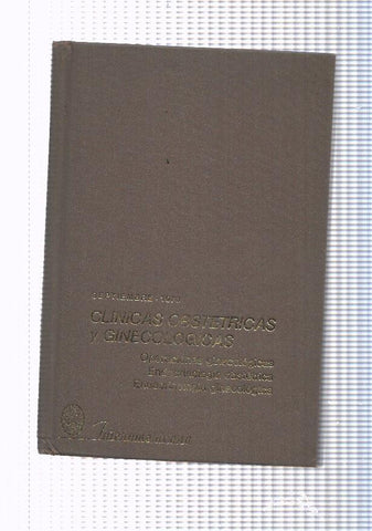 Clinicas obstetricas y ginecologias septiembre 1973. Operaciones ginecologicas