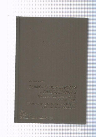 Clinicas obstetricas y ginecologias volumen 3/1979 Metodos bioelectronicos