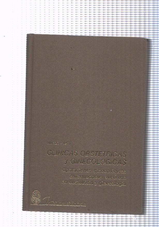 Clinicas obstetricas y ginecologias marzo 1975 Operaciones ginecologicas