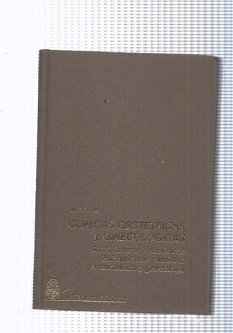 Clinicas obstetricas y ginecologias marzo 1975 Operaciones ginecologicas