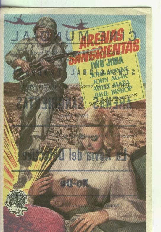 Programas de cine: Arenas sangrientas: Iwo Jima