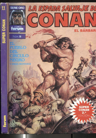 Super Conan 2ª edicion numero 11: El pueblo del circulo negro