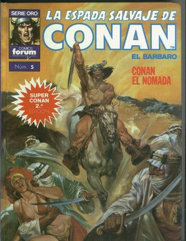 Super Conan 2ª edicion numero 05: Conan el nomada