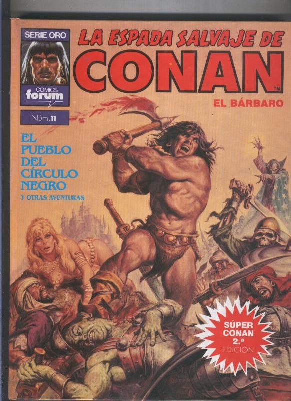 Planeta: Super Conan segunda edicion numero 11: El pueblo del circulo negro