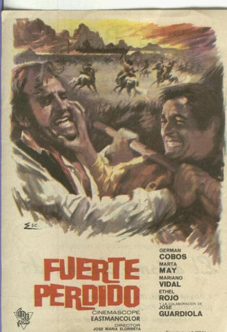 Programas de cine: Fuerte perdido