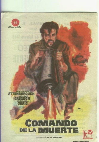 Programas de cine: Comandos de la muerte