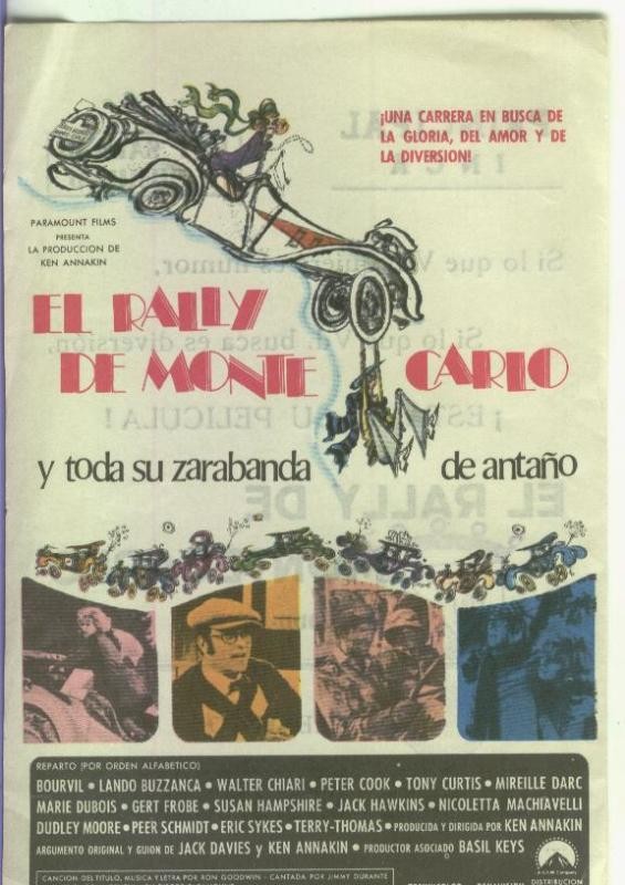 Programas de cine: El rally de MonteCarlo