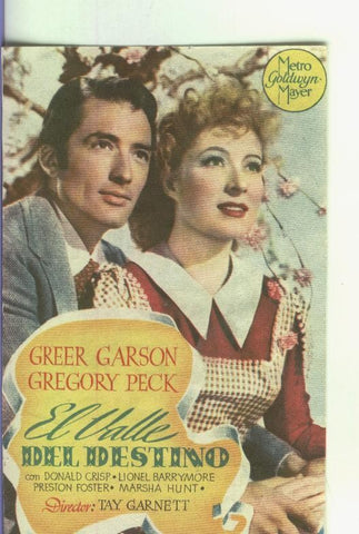 Programas de cine: El valle del destino