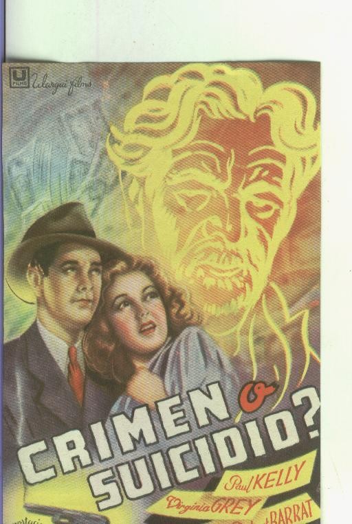 Programas de cine: Crimen o suicidio