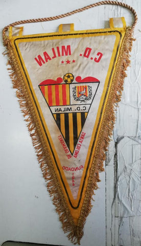 Banderin: C.D. Milan  santa coloma de gramanet 