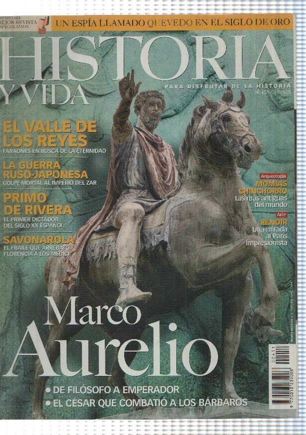 Historia y Vida numero 451:  Marco Aurelio 