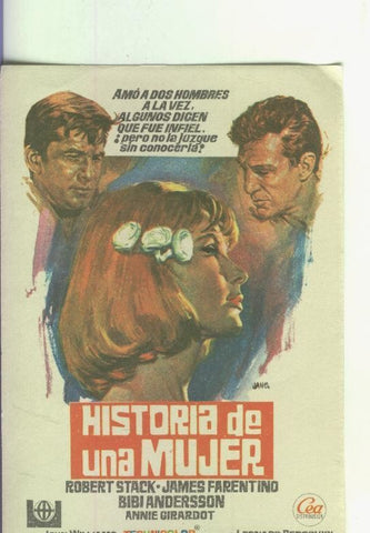 Programas de Cine: Historia de una mujer