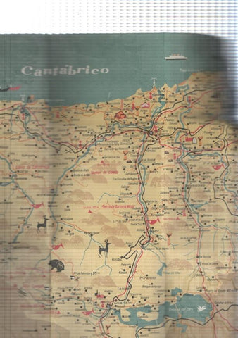 Mapa turistico de la provincia de Santander