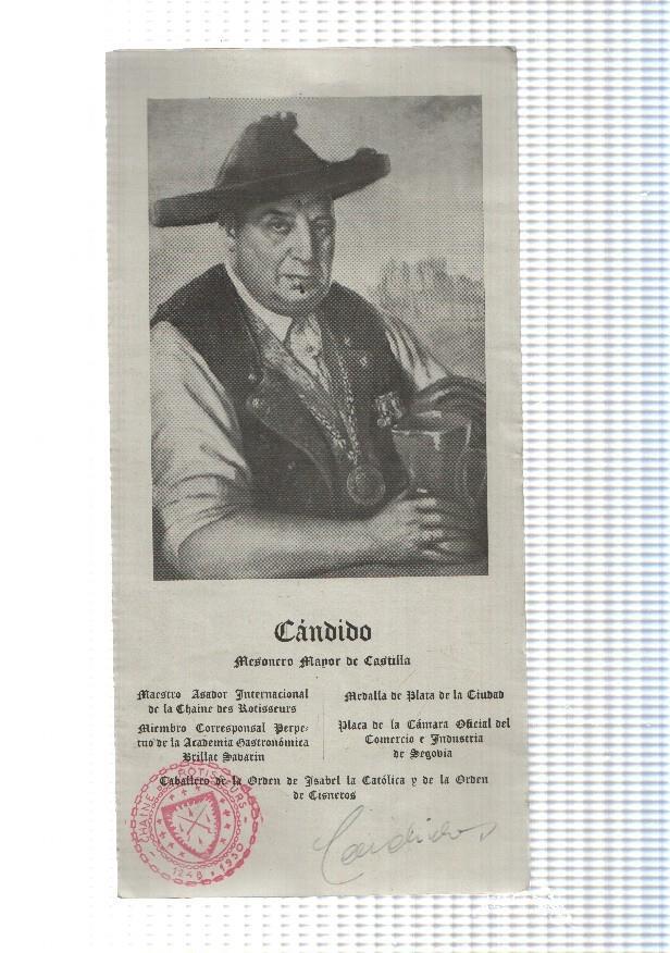 Triptico de Candido, Mesonero Mayor de Castilla