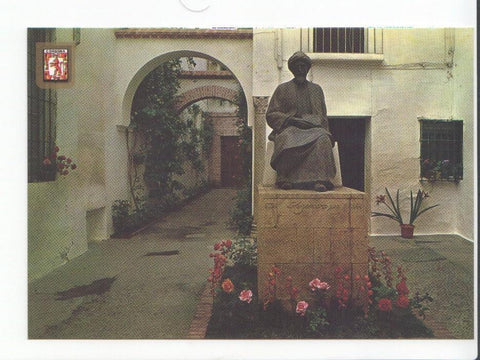Postal JC03: Cordoba. Monumento a Maimonides de la calle Judios