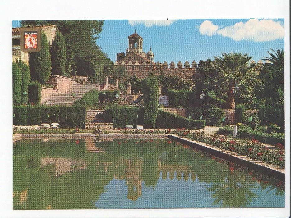 Postal JC04: Cordoba. Alcazar de los reyes Cristianos - Jardines del Alcazar