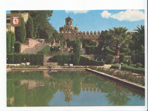 Postal JC04: Cordoba. Alcazar de los reyes Cristianos - Jardines del Alcazar
