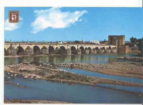 Postal JC016: Cordoba. Puente Romano y Fortaleza de Calahorra