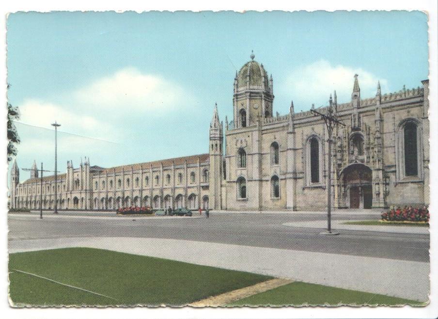 Postal JC034: Lisboa - Monsteiro dos Jeronimos (Jeronimos Monastery)