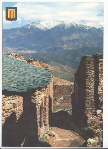 Postal JC043: Vue sur le Canigou alt. 2785 m - Lumiere et couleurs du Roussillon