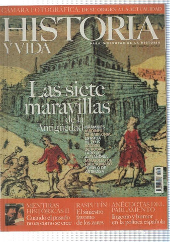 Historia y Vida numero 403: Las siete maravillas de la antiguedad 
