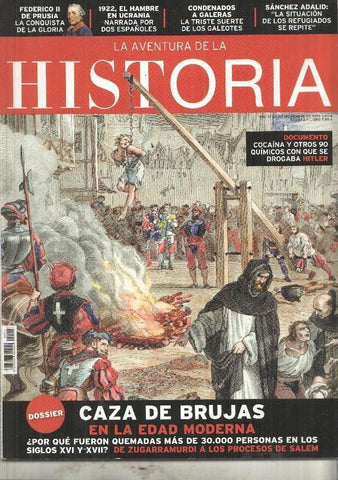 La aventura de la Historia numero 217: Caza de brujas en la edad moderna 