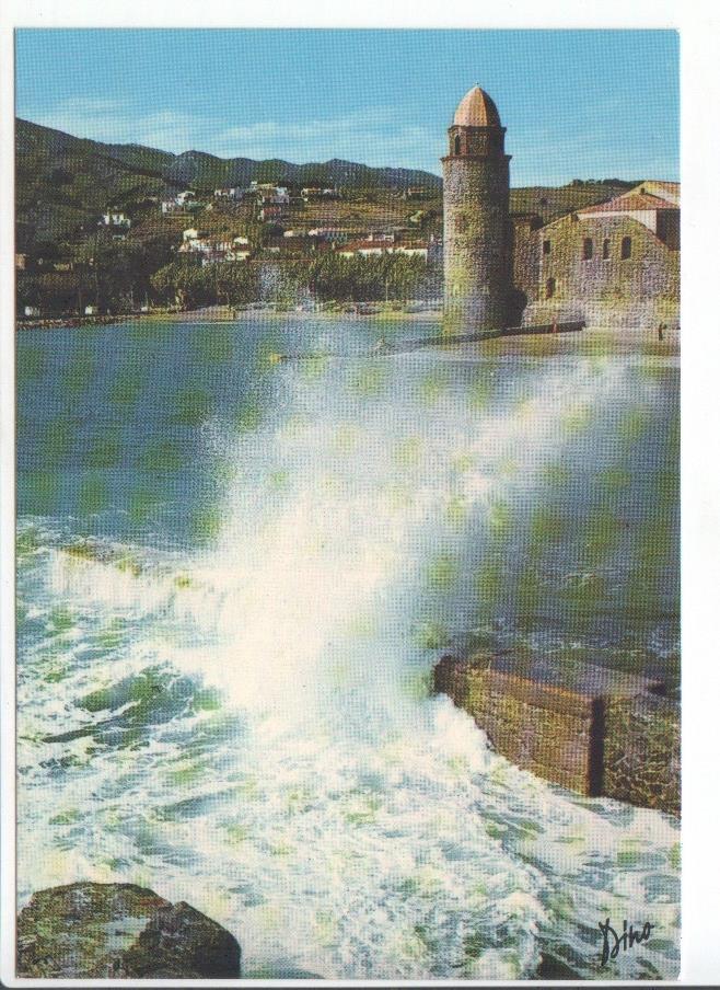 Postal JC054: La Vagua. Collioure 66190 "Celebre Port Catalan"
