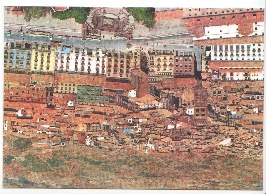 Postal JC058: Teruel. Vista aerea