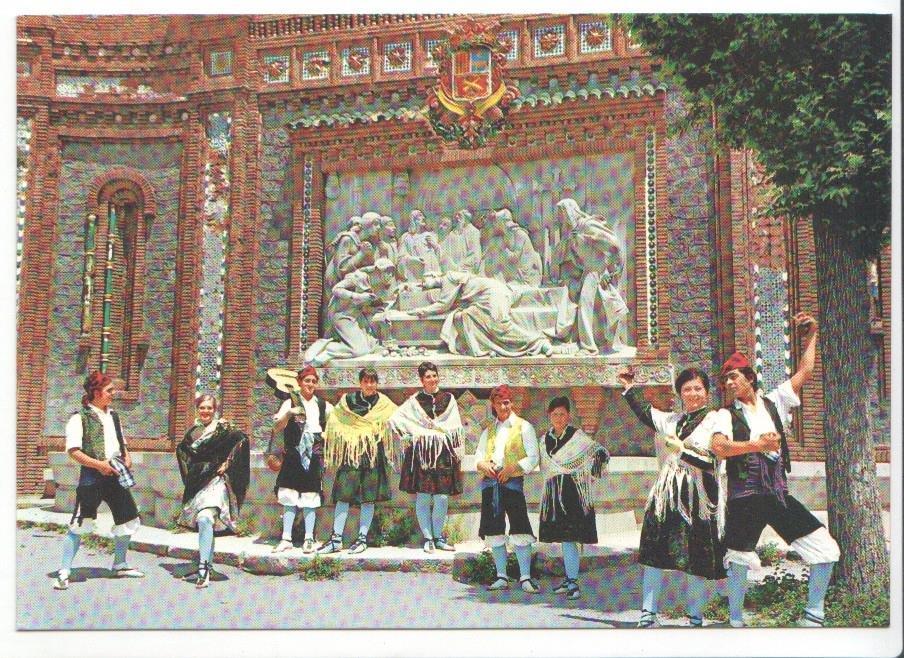 Postal JC066: Teruel. Retablo de los Amantes