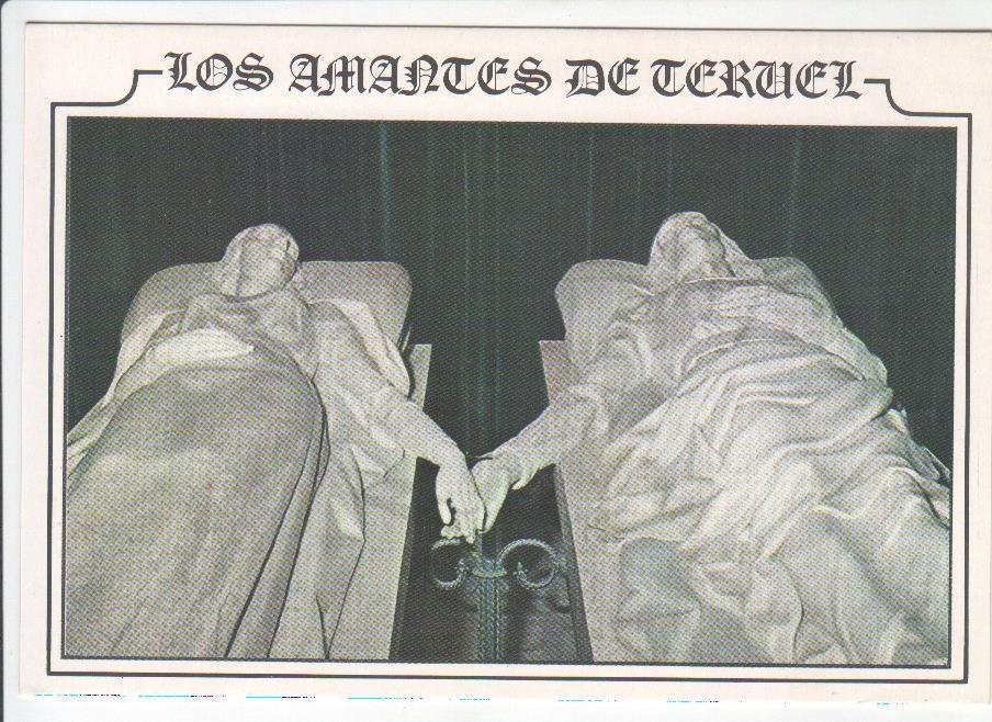 Postal JC068: Teruel. Los Amantes de Teruel. Entrada al Mausoleo