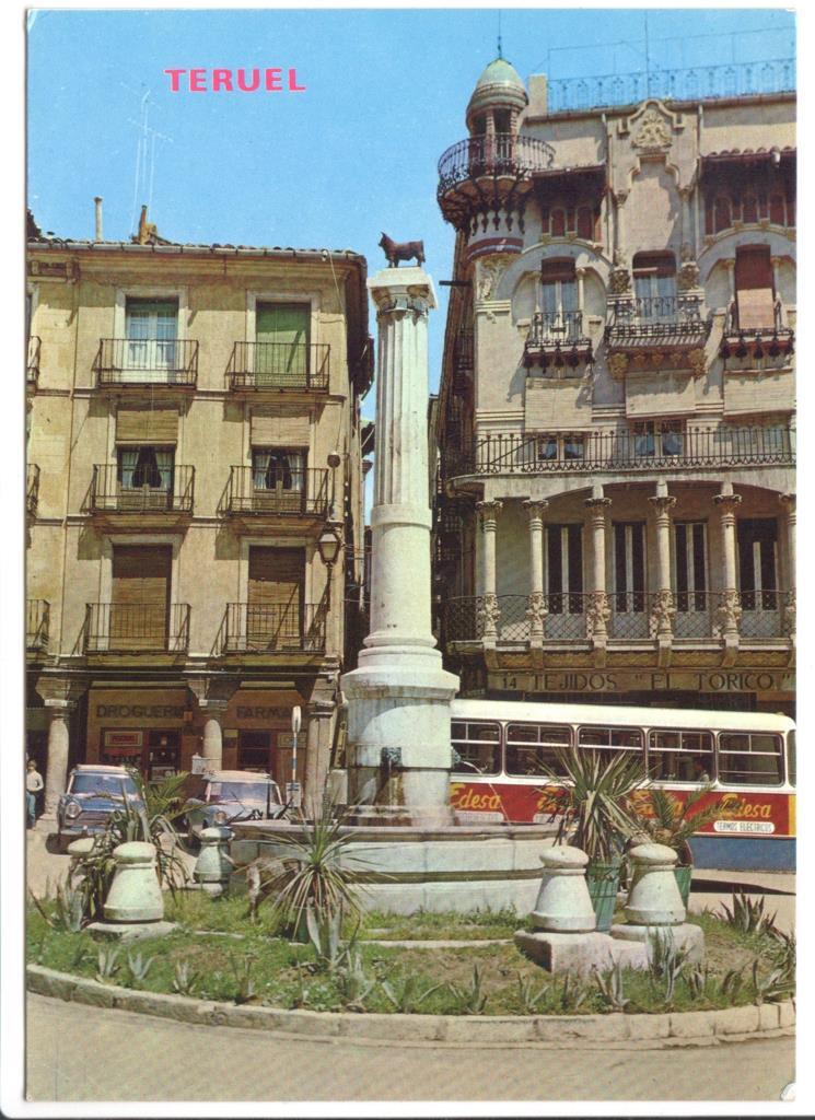 Postal JC077: Teruel. Plaza del Torico