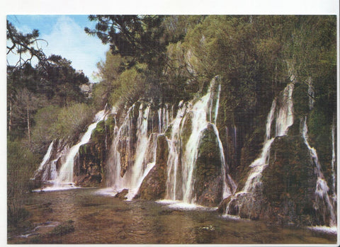 Postal JC083: Cuenca. Nacimiento del Rio Cuervo