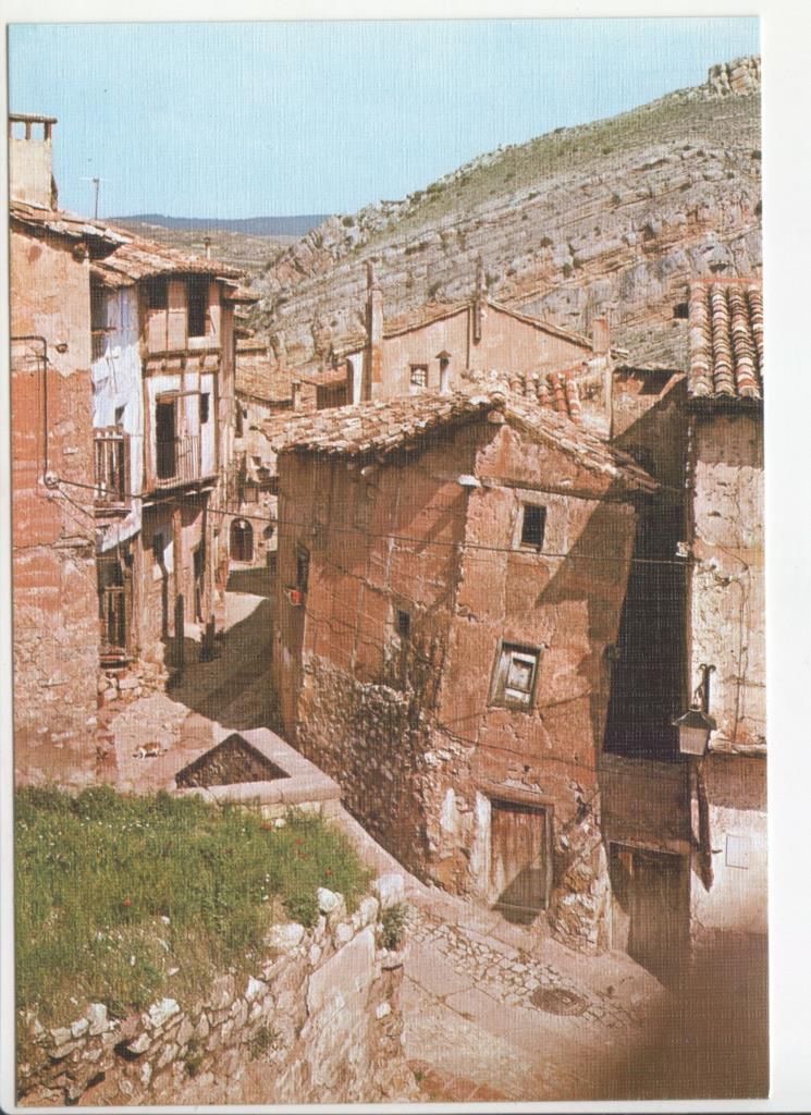 Postal JC085: Albarracin (Teruel), bajada de la Calle del Chorro